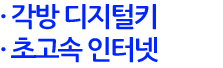 각방 디지털키, 초고속인터넷